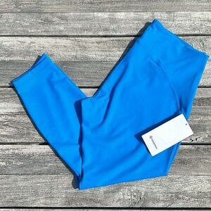 Lululemon‎ InStill High-Rise Tight 25" Poolside Blue size 14 NWT